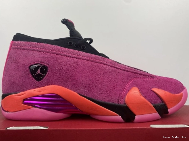 Low Jordan Shocking 14 Retro (W) DH4121-600 Pink 0607